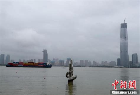 长江武汉段水位持续上涨_中国湖北_中国网
