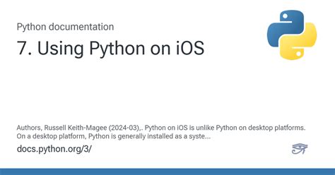 Image result for Python iOS