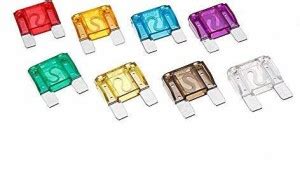 BLP Fuses for Bikes and Cars (Mini Fuse Blade) (10amp to 40 Amp) (24 Pc ...