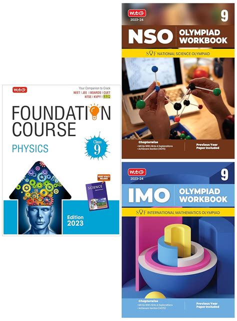 Buy MTG Foundation Course Class 9 Physics Book & MTG International ...