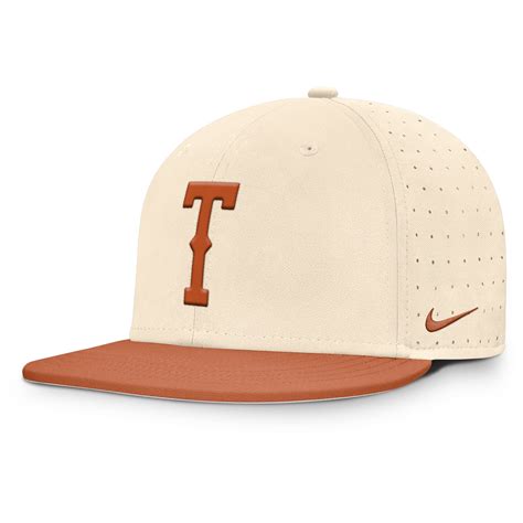 Men's Nike Natural Texas Longhorns On-Field Dugout True Performance ...