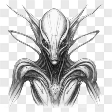 Image result for Alien Creature Drawing