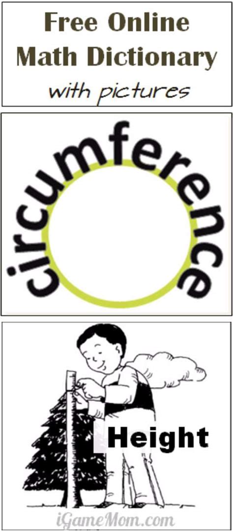 Image result for Math Dictionary