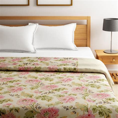 Buy SWAYAM Floral Cotton Double Bed Dohar from Swayam at just INR 4249.0