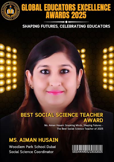 Global Educators Excellence Awards 2025