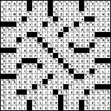 Evan Birnholz's Nov. 19 Post Magazine crossword, "Them's Fitting Words ...