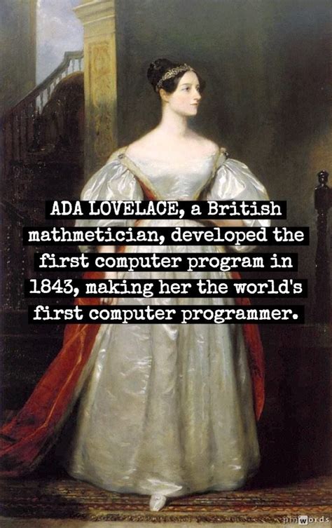 Image result for Ada Lovelace Computer Programmer Essay