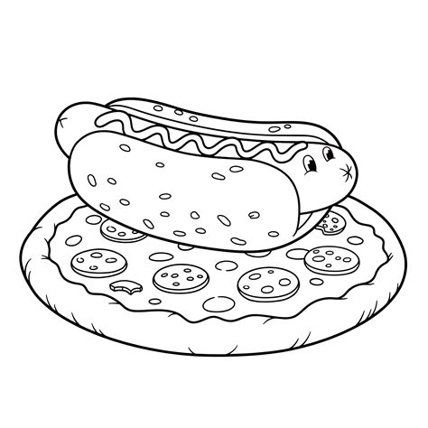 29 Free Hot Dog Coloring Pages: A Gourmet Adventure