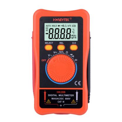 Buy Honeytek HK28B Mini Pocket Smart Multimeter with Auto-Ranging, NCV ...