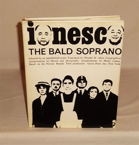 Eugene Ionesco / The Bald Soprano - 1965 Grove Press 1st Edition ...