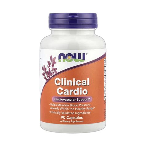 NOW Foods, Clinical Cardio, 90 Capsules – Maple Herbs