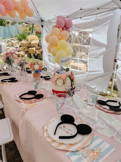20+ cute ideas for a cute disneyland themed birthday, disney themed ...