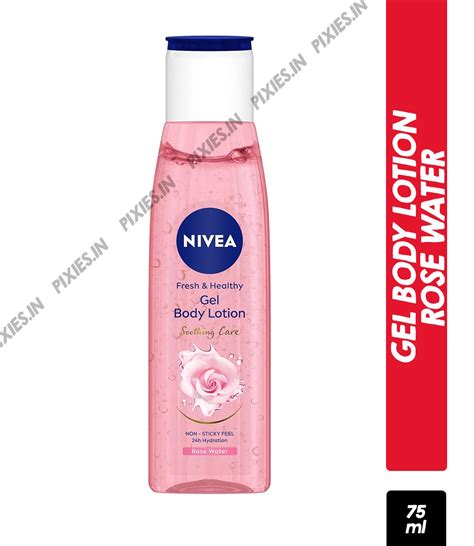 Buy NIVEA Rose Water Gel Body Lotion Non Sticky Feel, 24 Hours ...