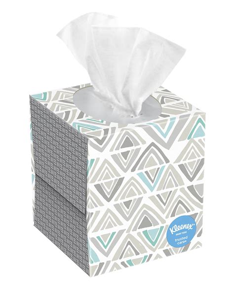 Snapklik.com : Kleenex Trusted Care Facial Tissues, 27 Cube Boxes, 70 ...