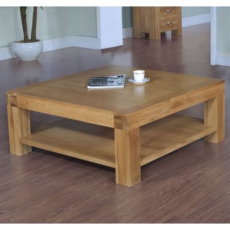 30 Best Collection of Oak Square Coffee Tables
