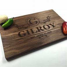 Monogrammed Wedding Gift by Cutting Board Personalized Wedding Gift Monogrammed Modern Monogrammed Wedding Gift