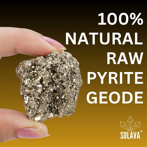 Pyrite Stone Original Cluster Stone – SOLAVA WORLD