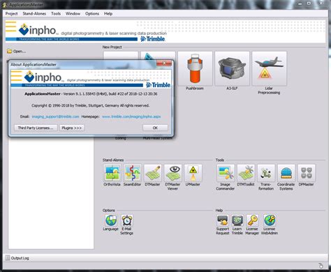 Trimble Inpho Photogrammetry 的图像结果