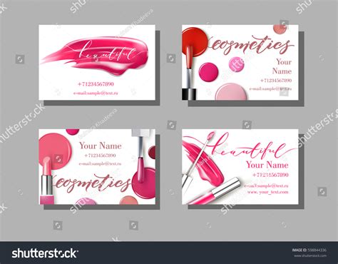 Makeup Artist Business Card Template 的图像结果