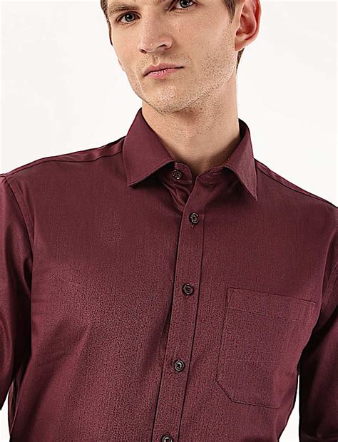 Buy Pure Cotton Plain Spread Collar Shirt at Marks & Spencer