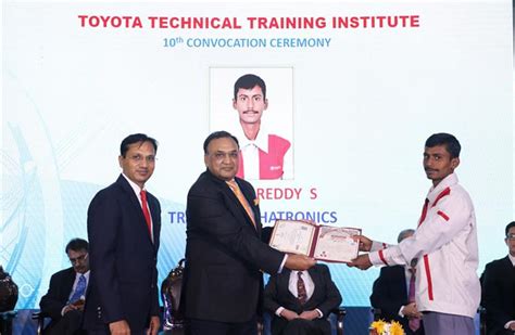 Toyota Technical Training Institute’s 10th batch of skilled students ...