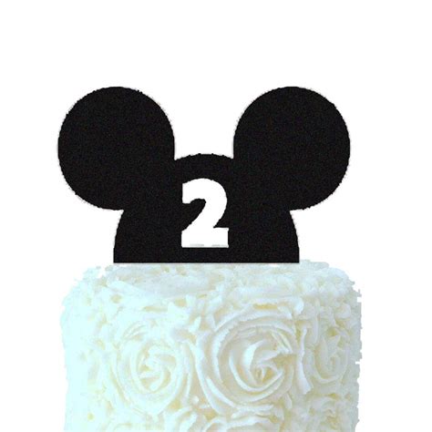 HEETON Mouse Twodles Birthday Cake Topper Mickey | Ubuy India