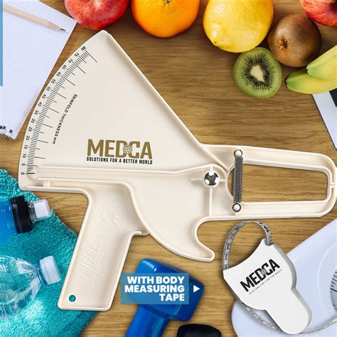 Snapklik.com : Pro Skinfold Caliper And Body Measurement Tape ...