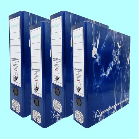 BuyWorld™ Cardboard 3D Design Laminated Office Lever Arch Binder Box ...