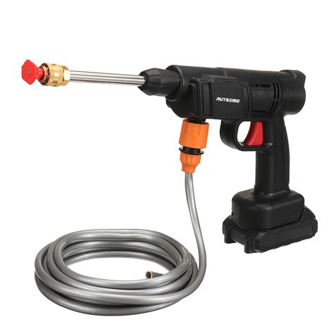 2000W 90Bar 22000mAh Cordless High Pressure Car Washer Spray Water Pump ...