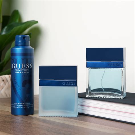 Snapklik.com : Guess Seductive Blue Men / Homme Eau De Toilette 4 Piece ...