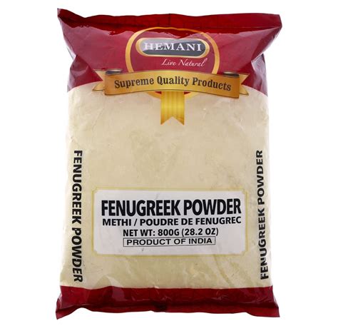 Hemani Fenugreek Powder (Methi Seed Powder) 28.2 OZ (800g) - Walmart.com