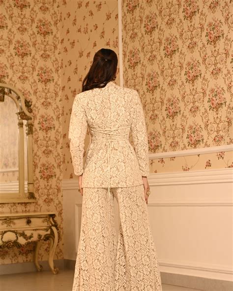 Ivory blazer set – Wabi Sabi
