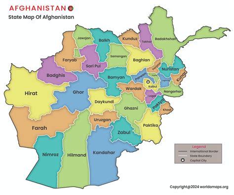 High-Quality Maps of Afghanistan - WorldoMaps