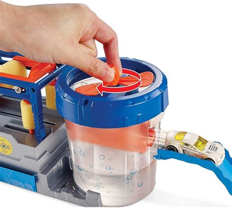 HOT WHEELS Mega Car Wash COLOR SHIFTERS TRACK SET, - Mega Car Wash ...