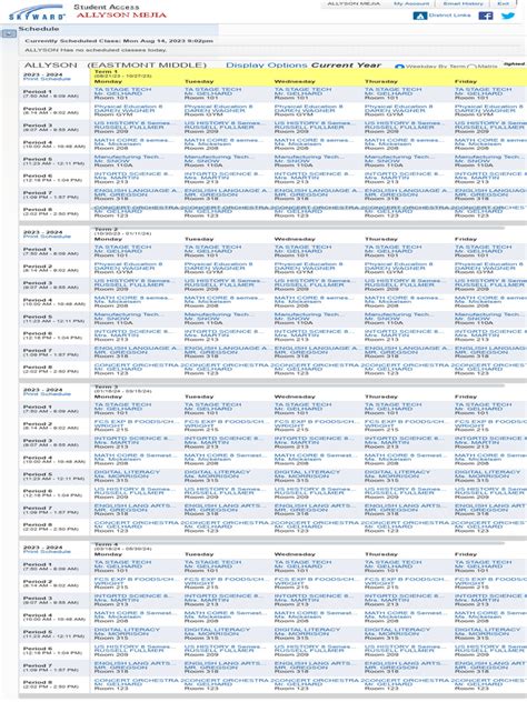 Image result for Community Access Schedule Example