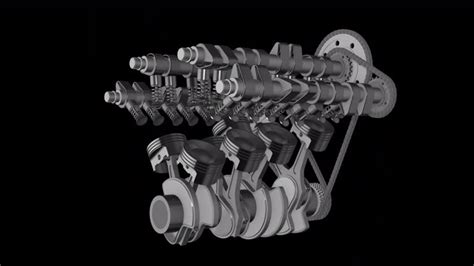Image result for V8 Engine Animation