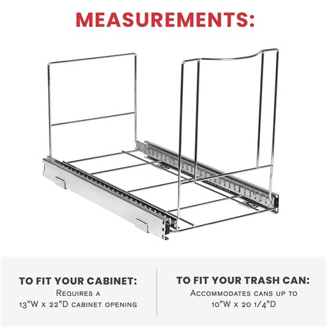 Buy Hold N' Storage Pull Out Trash Can Under Cabinet- Trash Can Not ...