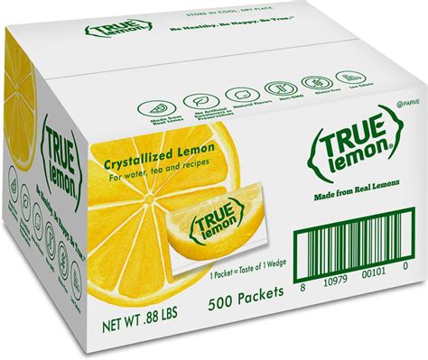 Amazon.com: True Lemon Water Enhancer Packets - Sugar-Free, 0 Calorie ...