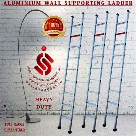 Aluminium Step Ladder - 4 Step Aluminium Broad Step Household Ladder ...