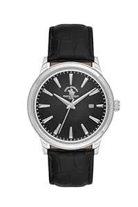 Buy Santa Barbara Polo & Racquet Club Quartz Black Dial Analog Watch ...
