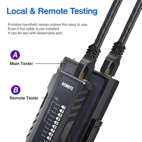 AMPCOM Network Cable Tester, for Lan Phone India | Ubuy