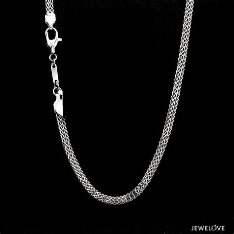 3.25mm Platinum Chain for Men JL PT CH 1206-A