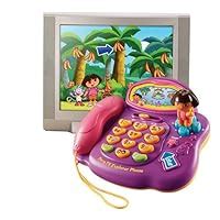 Buy Vtech Disney 80-71703 Dora TV Explorer Phone Online at Low Prices ...