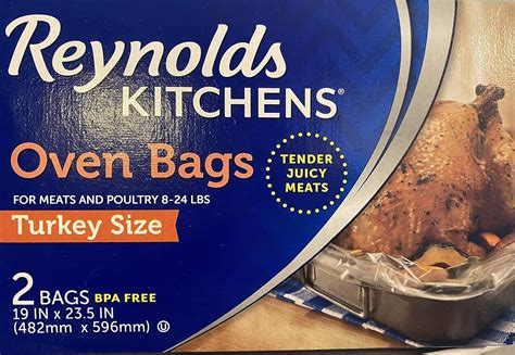 REYNOLDS TURKEY BAGS (Pkg of 4-2 packs, 8 Total) : Amazon.co.uk: Grocery