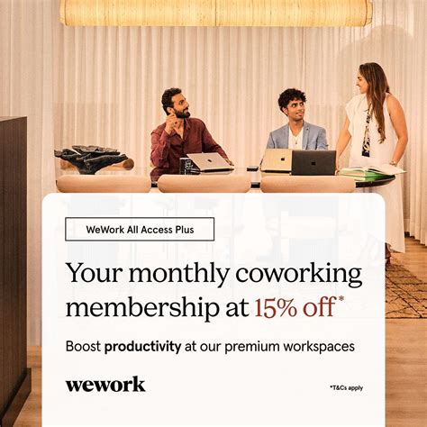 WeWork All Access Plus | Monthly Pass to 500+ Global Workspaces ...