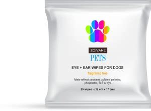 Zoivane Pet Wipes (Pack of 5 , 1 pack of fragrance-free wipes, rest 4 ...