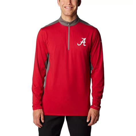 Men's Columbia Crimson Alabama Crimson Tide Tech Trail™ Omni-Shade ...