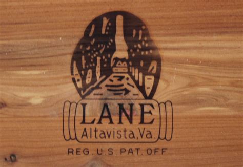 Magnificent! Art Deco 1950 Lane Cedar Hope Waterfall Chest Walnut ...