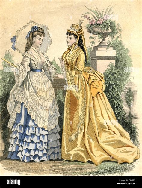 1800s French Fashion