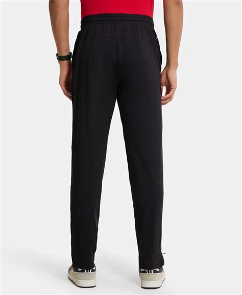 Buy Soft Touch Microfiber Elastane Stretch Trackpant with Side Pockets ...